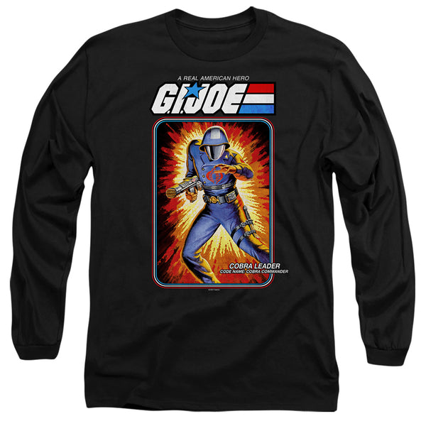 G.I. Joe - Cobra Commander Card Adult Long Sleeve