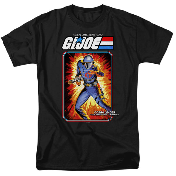 G.I. Joe - Cobra Commander Card Adult Regular Fit Short Sleeve