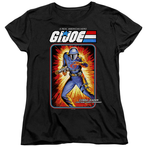 G.I. Joe - Cobra Commander Card Women's Short Sleeve