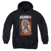 G.I. Joe - Cobra Commander Card Youth Hooded Sweatshirt