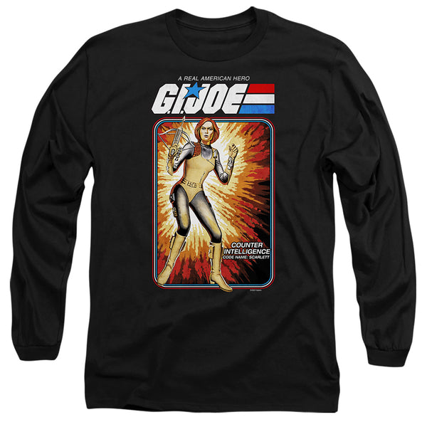 G.I. Joe - Scarlett Card Adult Long Sleeve