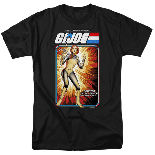 G.I. Joe - Scarlett Card Adult Regular Fit Short Sleeve