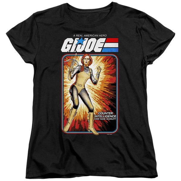 G.I. Joe - Scarlett Card Women's Short Sleeve
