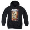 G.I. Joe - Scarlett Card Youth Hooded Sweatshirt