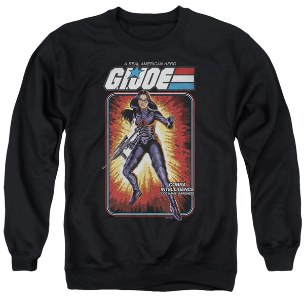 G.I. Joe - Baroness Card Adult Crewneck Sweatshirt