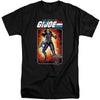 G.I. Joe - Baroness Card Adult Tall Fit Short Sleeve