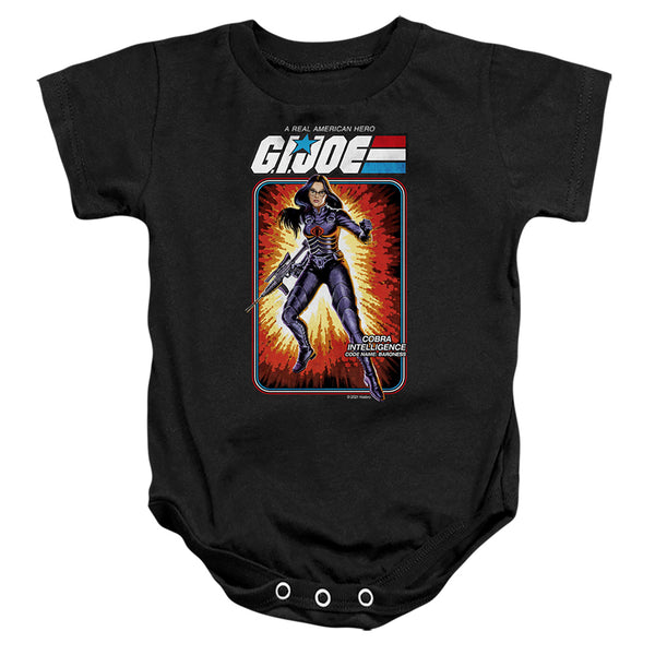 G.I. Joe - Baroness Card Infant Snapsuit