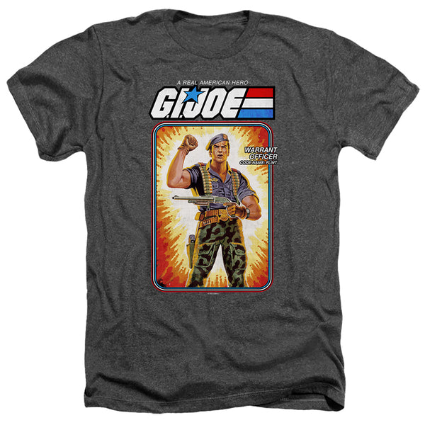 G.I. Joe - Flint Card Adult Regular Fit Heather Short Sleeve