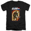 G.I. Joe - Roadblock Card Adult Slim Fit V Neck Cotton