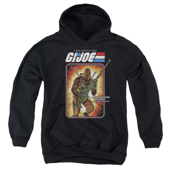 G.I. Joe - Roadblock Card Youth Hooded Sweatshirt