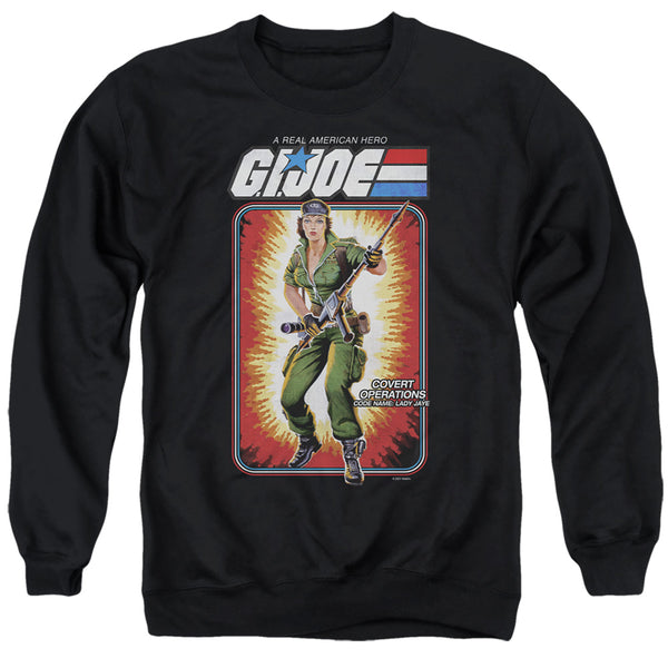 G.I. Joe - Lady Jaye Card Adult Crewneck Sweatshirt