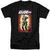 G.I. Joe - Lady Jaye Card Adult Tall Fit Short Sleeve