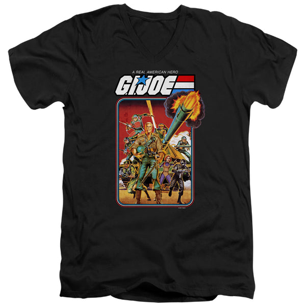 G.I. Joe - Hero Group Adult Slim Fit V Neck Cotton