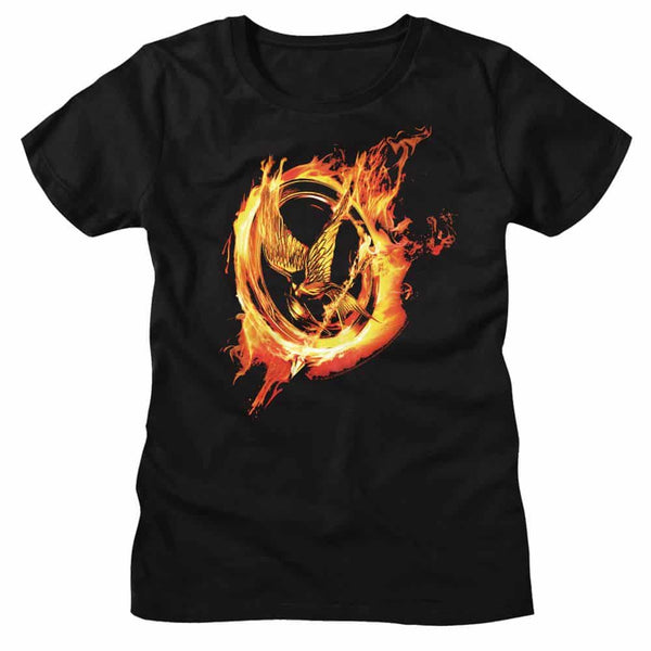 Hunger Games Pin-Ladies S/S Tshirt