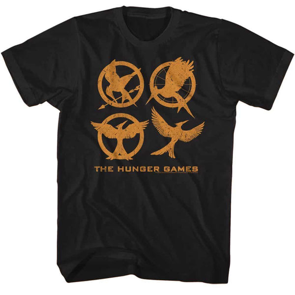Hunger Games Emblems- S/S Tshirt