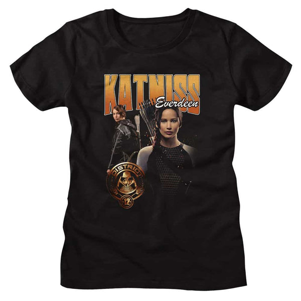 Hunger Games Katniss Duo Photo-Ladies S/S Tshirt