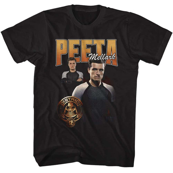 Hunger Games Peeta Duo Photo- S/S Tshirt