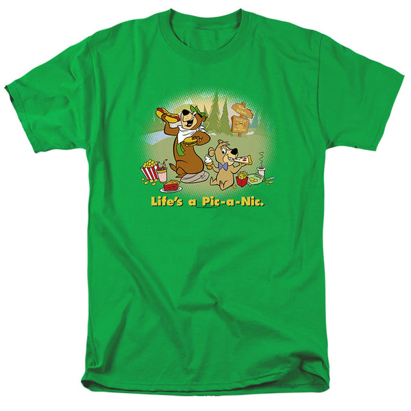 Yogi Bear - Lifes A Pic A Nic Adult Regular Fit Short Sleeve