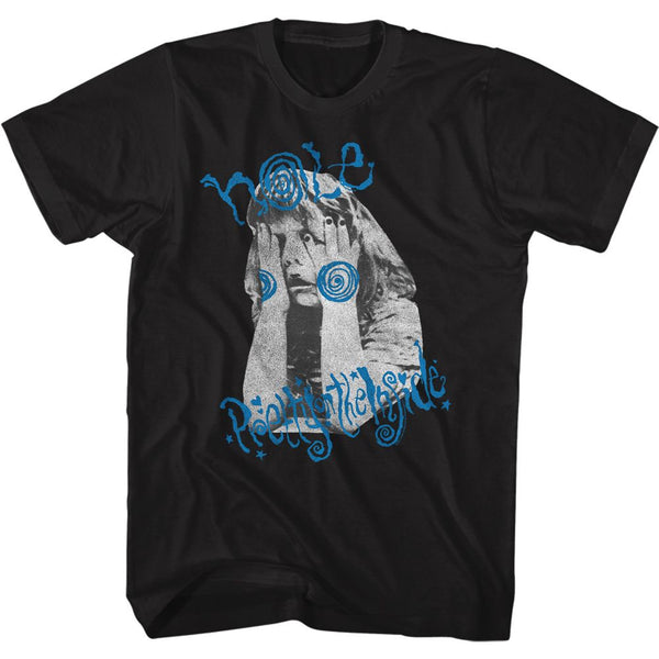 Girl Covering Face - Hole T-Shirt