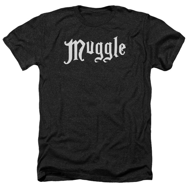Harry Potter - Muggle Adult Regular Fit Heather Short Sleeve