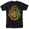 Harry Potter - Hogwarts School Crest Adult Regular Fit Short Sleeve