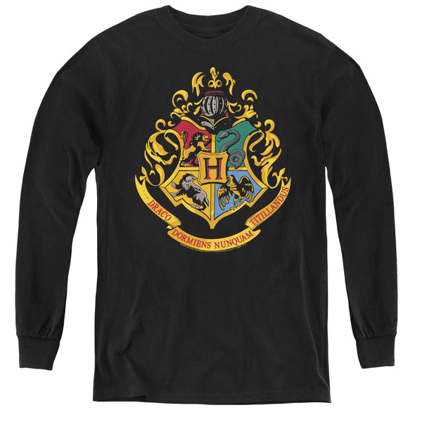 Harry Potter - Hogwarts School Crest L - S Youth