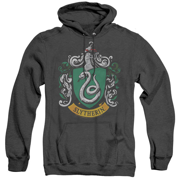 Harry Potter - Slytherin Crest Adult Heather Hoodie