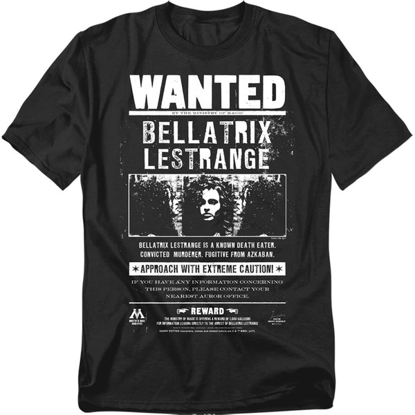 Harry Potter - Wanted Bellatrix Adult Regular Fit Short Sleeve
