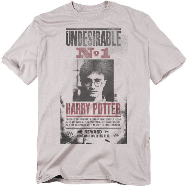 Harry Potter - Undesirable No1 Distressed Adult Regular Fit Short Sleeve