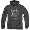 Harry Potter - Deathly Hollows Cast Adult Heather Hoodie