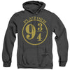 Harry Potter - 9 3 - 4 Adult Heather Hoodie