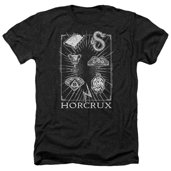 Harry Potter - Horcrux Symbols Adult Regular Fit Heather Short Sleeve