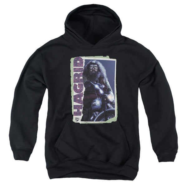 Harry Potter - Rubeus Hagrid Photo Collage Youth Hooded Sweatshirt