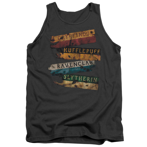 Harry Potter - Burnt Banners Adult Tank Top