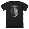 Harry Potter - Snape Head Adult Regular Fit Heather Short Sleeve