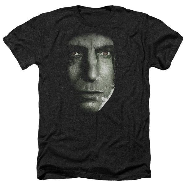 Harry Potter - Snape Head Adult Regular Fit Heather Short Sleeve