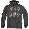 Harry Potter - Horizontal Heads Adult Heather Hoodie