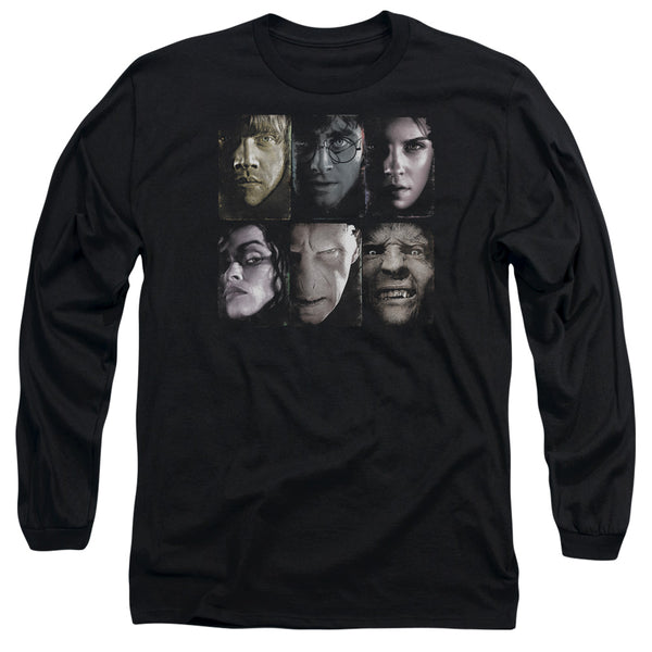 Harry Potter - Horizontal Heads Adult Long Sleeve