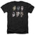 Harry Potter - Horizontal Heads Adult Regular Fit Heather Short Sleeve