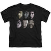 Harry Potter - Horizontal Heads Youth Short Sleeve