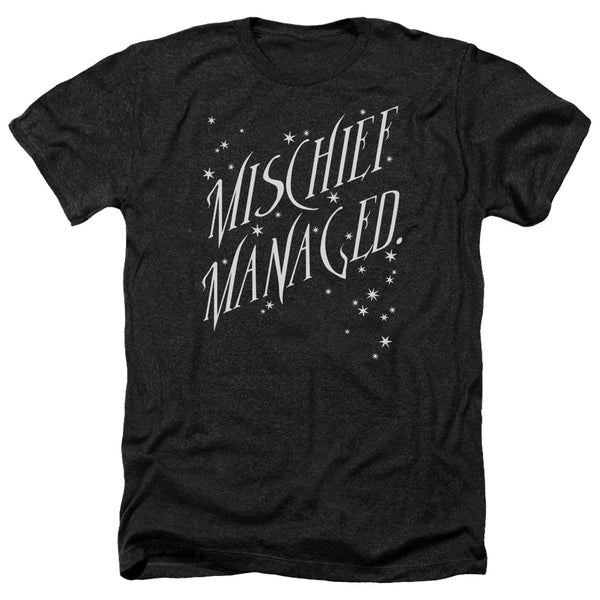 Harry Potter - Mischief Managed 4 Adult Regular Fit Heather Short Sleeve