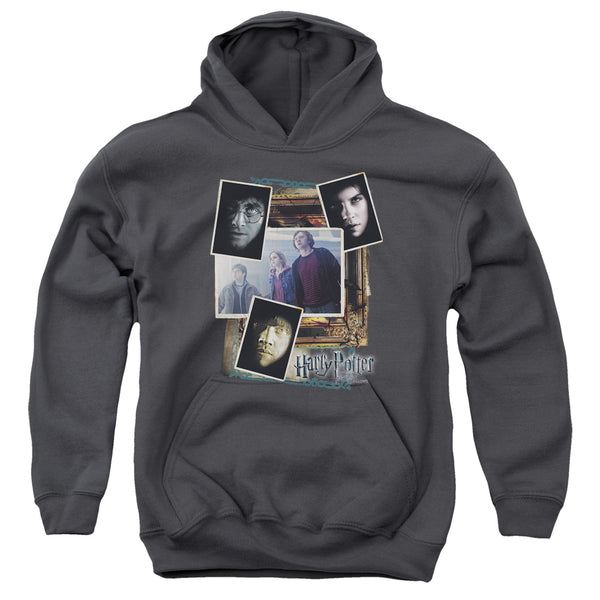 Harry Potter - Trio Collage Youth Hooded Sweatshirt