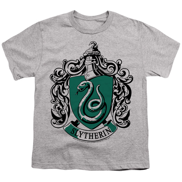Harry Potter - Slytherin Crest Youth Short Sleeve