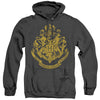 Harry Potter - Hogwarts Crest Adult Heather Hoodie
