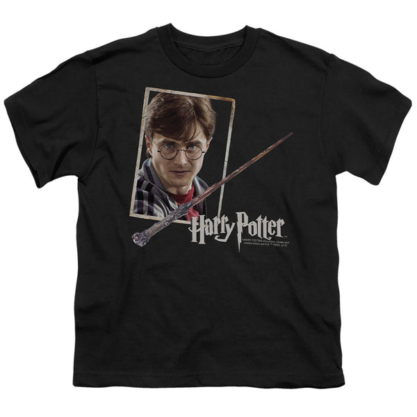 Harry Potter - Harrys Wand Portrait Youth Short Sleeve