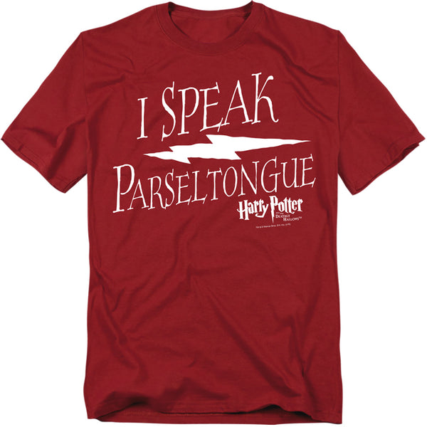 Harry Potter - I Speak Parseltongue Adult Regular Fit Short Sleeve