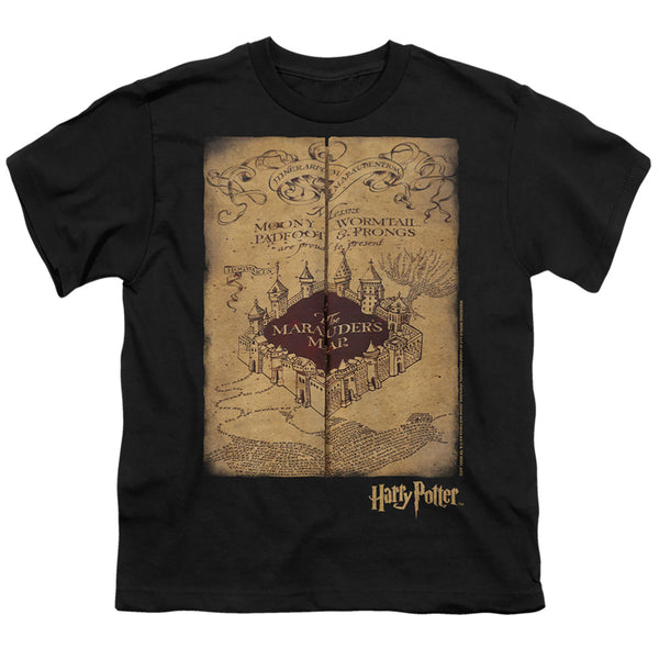 Harry Potter - Marauders Map Youth Short Sleeve