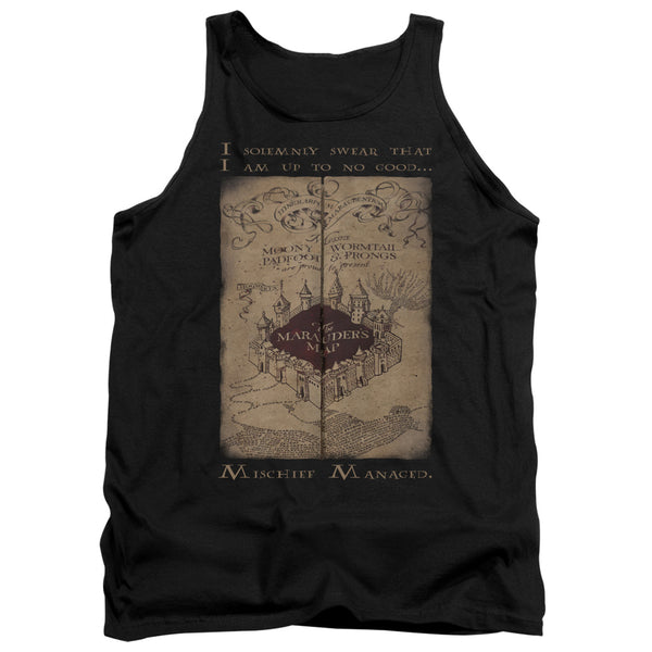 Harry Potter - Marauders Map Words Adult Tank Top
