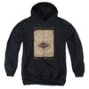 Harry Potter - Marauders Map Words Youth Hooded Sweatshirt