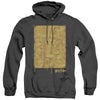 Harry Potter - Marauders Map Interior Adult Heather Hoodie